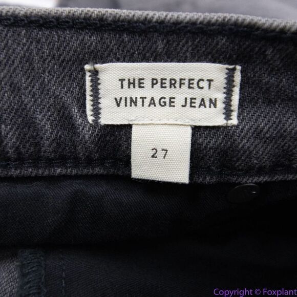 NEW Madewell Perfect Vintage Jean in Cosner Wash: Knee-Rip Edition, 27 - Picture 14 of 16